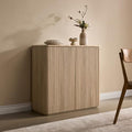 34" Fluted Sideboard Cabinet by DelArk