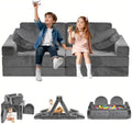 12pcs Modular Kids Play Couch, Convertible Toddler Sectional Sofa by Unknown
