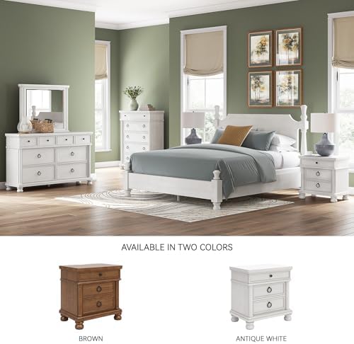 Signature Design by Ashley 3-Drawer Nightstand - Image 7