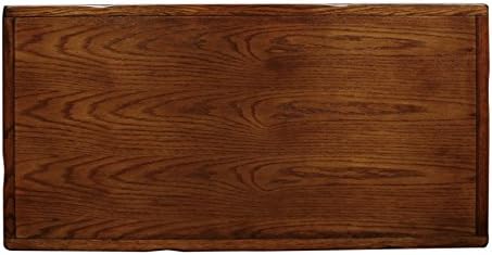 Leick Home Sibley Coffee Table, Rustic Oak - Image 2