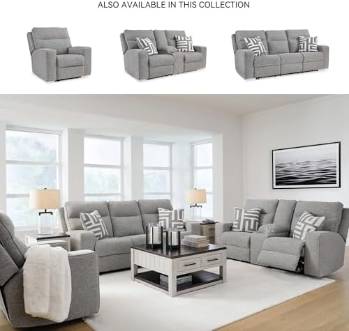 Signature Design by Ashley Power Reclining Loveseat - Image 5