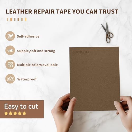 TIANLDD Leather Repair Tape, 16 x 80 Inches Self Adhesive Leather Repair - Image 3