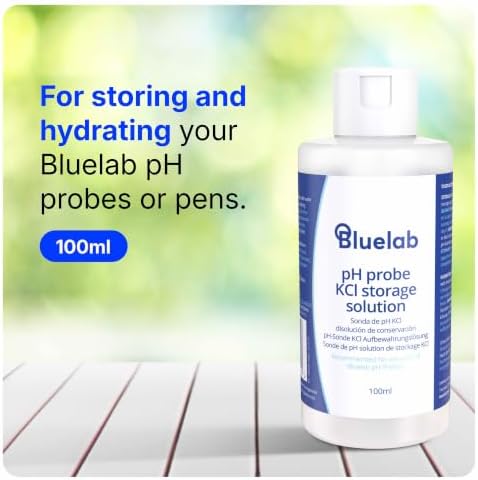 Bluelab KCl Storage Solution for pH Probes and Pens, for Maintaining, and - Image 2