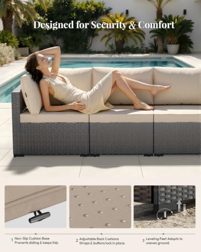 WWR Patio Furniture Set 10 Piece - Image 3