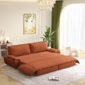 73.2" Queen Size Sleeper Sofa Bed, 3-in-1 Convertible Pull Out Couch by KEIKI