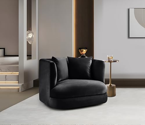 Meridian Furniture 699Black-C Alder Collection Modern | Contemporary Chair - Image 2