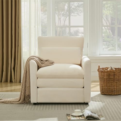 Iroomy Modern Accent Armchair – Cloud-Like Single Sofa by Iroomy