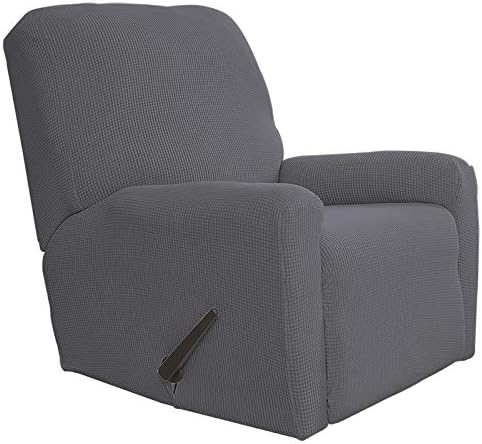 Easy-Going Recliner Stretch Sofa Slipcover Sofa Cover 4-Pieces Furniture by Easy-Going
