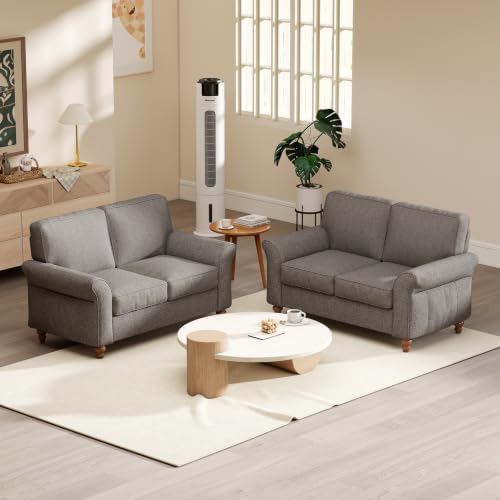 Bonzy Home 57" Loveseat Sofa, 2 Seater Sofa - Image 6