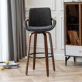 LUNLING 25.6" Counter Height Barstools Mid Century Modern Retro Bar Chairs by LUNLING