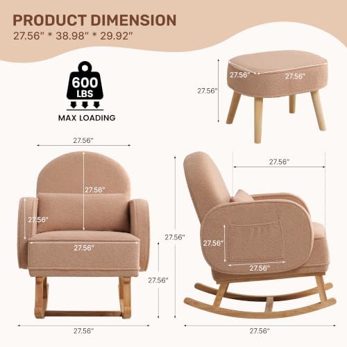 HCHAIRH Rocking Nursing Chair - Image 2