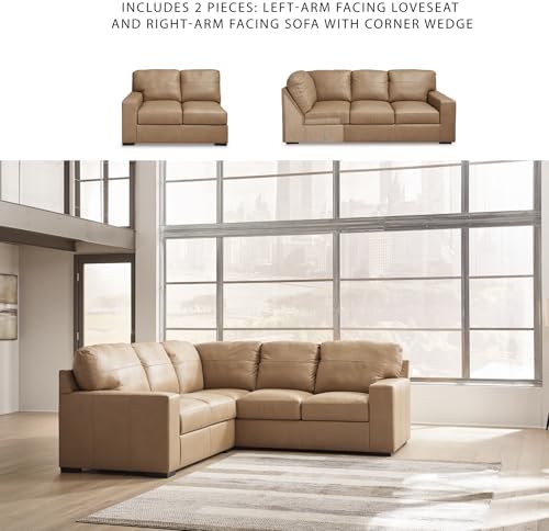 Signature Design by Ashley Bandon 2-Piece Leather Sectional Sofa - Image 6