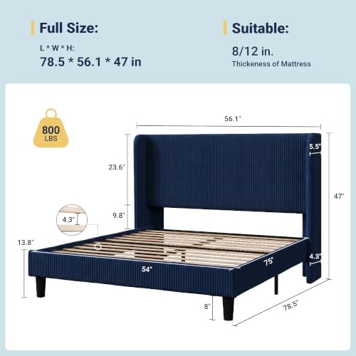 Allewie Full Size Platform Bed - Image 2