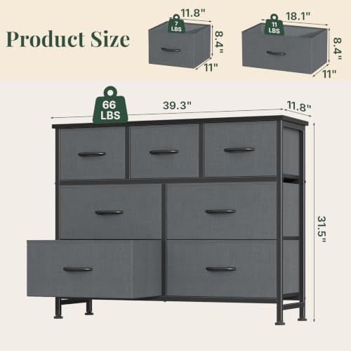 Fabric Dresser for Bedroom - Image 3