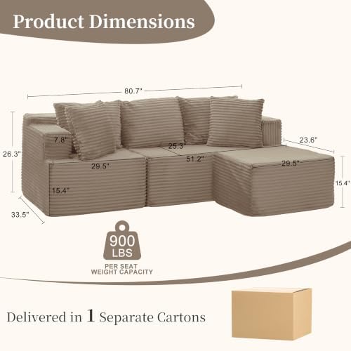 Korser Cloud Modular Sectional Sofa - Image 2