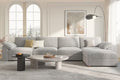 EASE MOOSE Oversized Sectional Modular Sofa, Comfty L Shape Sectional Sofa by EASEMOOSE