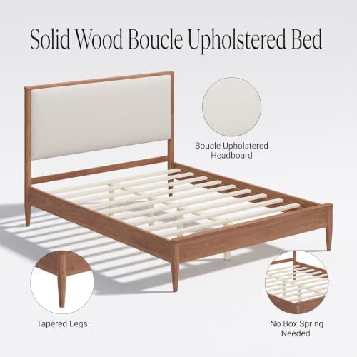 Merax Mid Century Bed Frame - Image 7