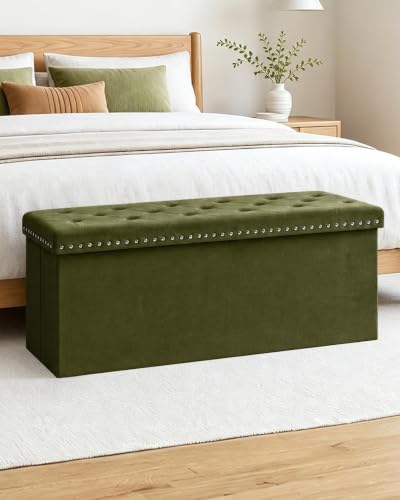 B FSOBEIIALEO Storage Ottoman Bench - Image 2