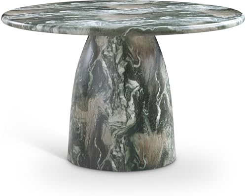Meridian Furniture Cosenza Green 48.5" Indoor/Outdoor Concrete Dining Table by Unknown