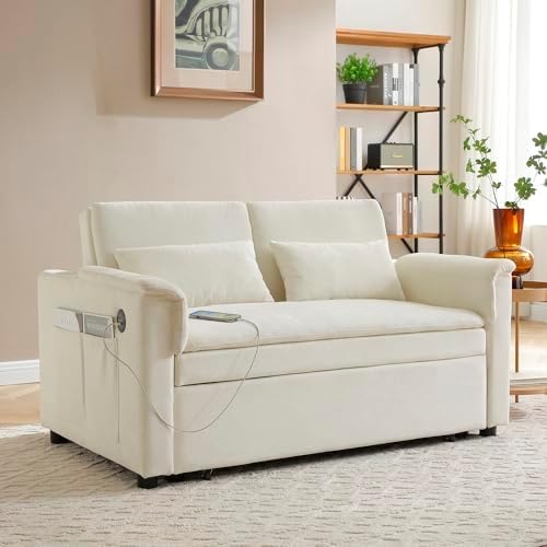 NicBex 55" Convertible Sleeper Sofa Bed - Image 7