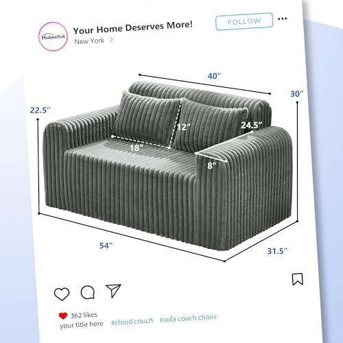 Hobestluk 2-Seater Foam Sofa - Image 2