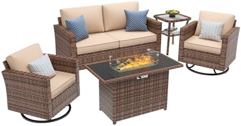 UDPATIO 5 Pieces Patio Furniture Set - Image 2