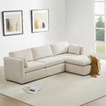CHITA 112" Modular Sectional Sofa, 4 Seat Modular Couch by Unknown