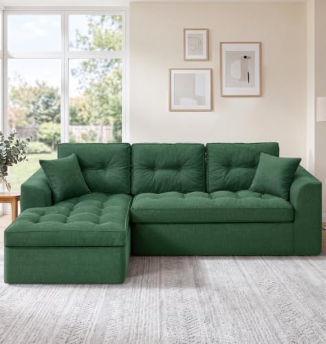 Hobestluk 105'' Boneless Couch Modular Sectional Sofa by YourHomeDeservesMore
