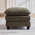 25'' Cloud Ottoman for Couch, Deep Seat Ottomans for Sofa, Modern Removable by HOCAT