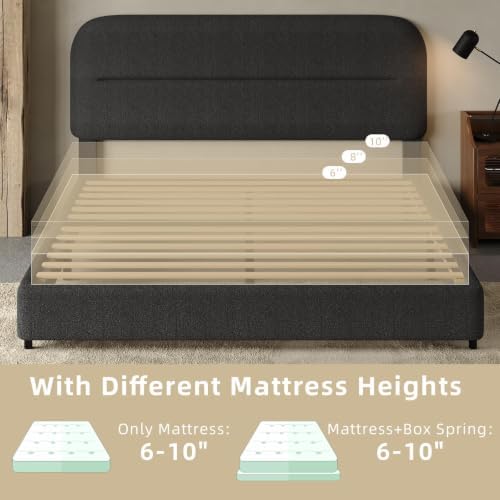 HOMBCK Queen Bed Frame - Image 6