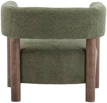 Christopher Knight Home Carly Low Profile Accent Chair, Round Backrest Side - Image 7