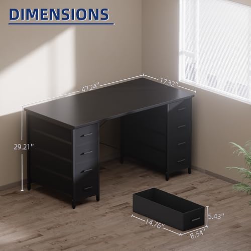Pamray 47 Inch Computer Desk - Image 3