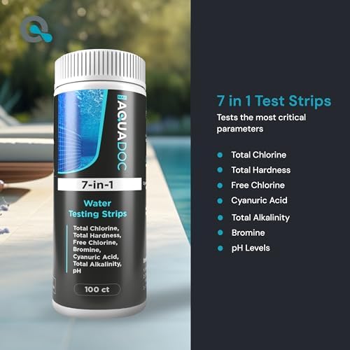 AquaDoc 7-in-1 Pool, Spa & Hot Tub Test Strips - Image 2