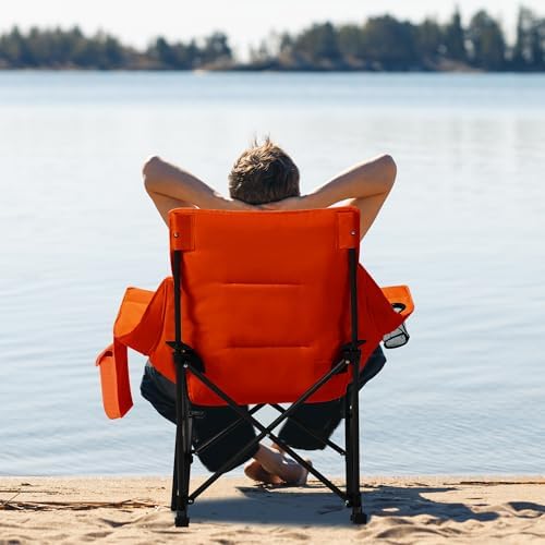 Unisakey Oversize Foldable Rocking Camping Chair300lbs Capacity - Image 2