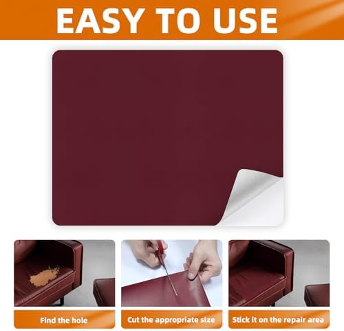 BSZHTECH Self Adhesive Leather Repair Patch Tape - Image 2