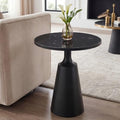 Merax 20" Modern Round Iron Side Table by Merax