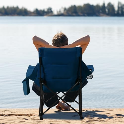 Unisakey Oversize Foldable Rocking Camping Chair300lbs Capacity - Image 6