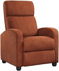 Yaheetech Recliner Chair with 3 Adjustable Angles Armchair Brick Red by Yaheetech