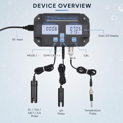 Wireless Smart Water Quality Tester, Continuous App Monitoring - Image 6