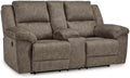 Signature Design by Ashley Wall Hugger Reclining Loveseat by Unknown