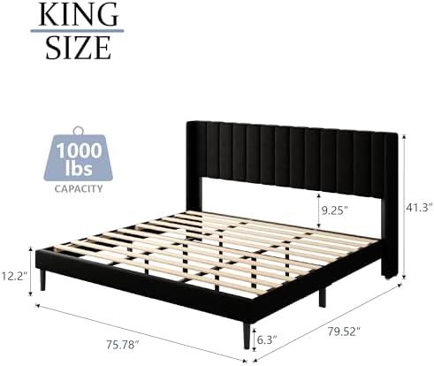 Gruwans King Size Bed Frame - Image 2