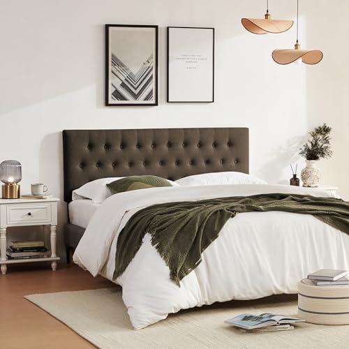 Tufted Upholstered Headboard Twin Size, Adjustable Height 37- 51 in - Image 7
