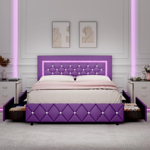 BarnFurin Queen Size Bed Frame by BarnFurin
