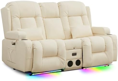 TUNYI Power Loveseat Recliner Sofa - Image 3