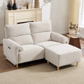 ANJ Loveseat Left Recliner Chaise by ANJ