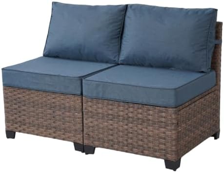 2 Piece Rattan Sofa Set Outdoor by PAIQIAN