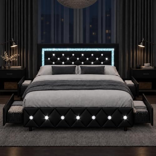 BarnFurin King Size Bed Frame by BarnFurin