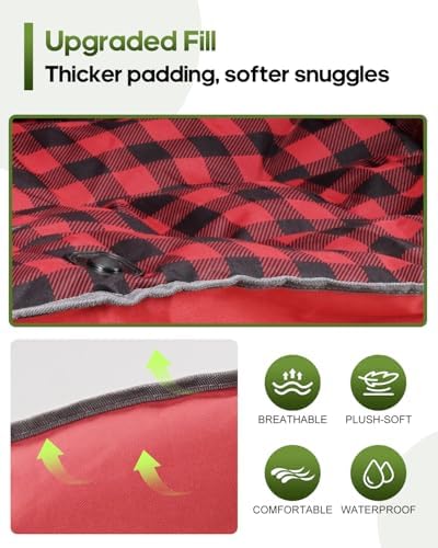 Padded Double Camping Chair Loveseat Oversized Camping Couch - Image 5