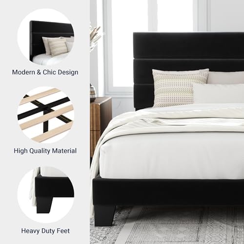 Allewie King Size Platform Bed Frame - Image 6