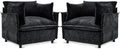 VINGLI 34" Width Oversized Accent Chairs Set of 2, Home Office, Play Room by VINGLI